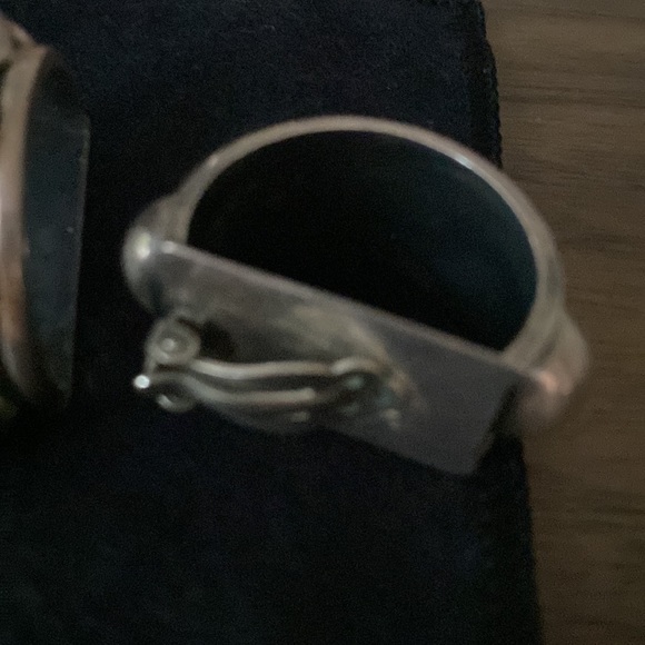 Brenda Schoenfeld Taxco artist large clip sterling silver stamped signed marked - Picture 2 of 3